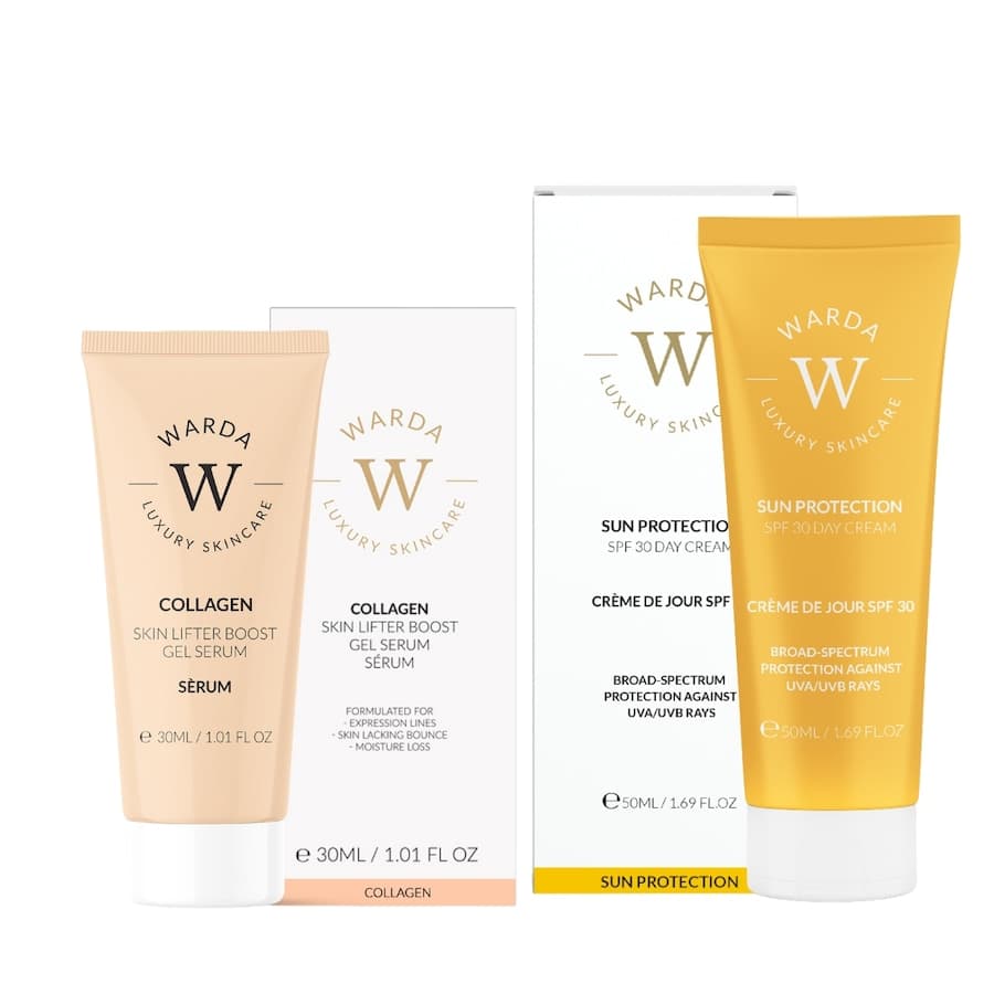 Kolagen + SPF Zestawy do pielęgnacji twarzy 1 ct Damski