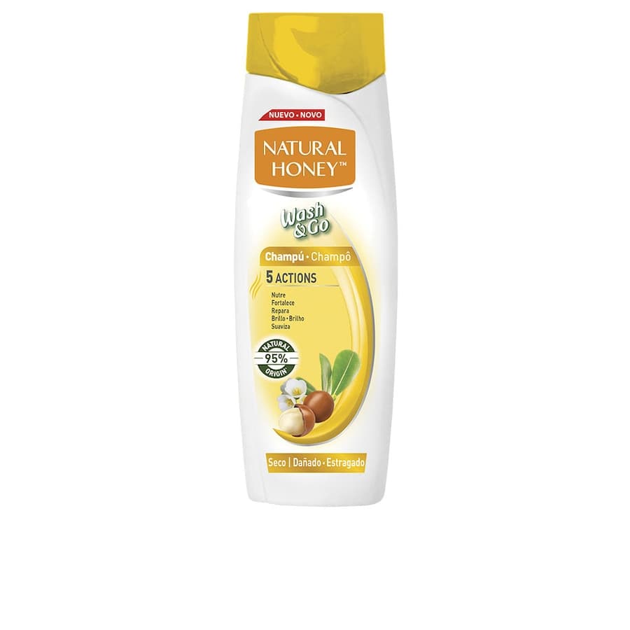 Szampon WASH & GO do włosów zniszczonych Szampony