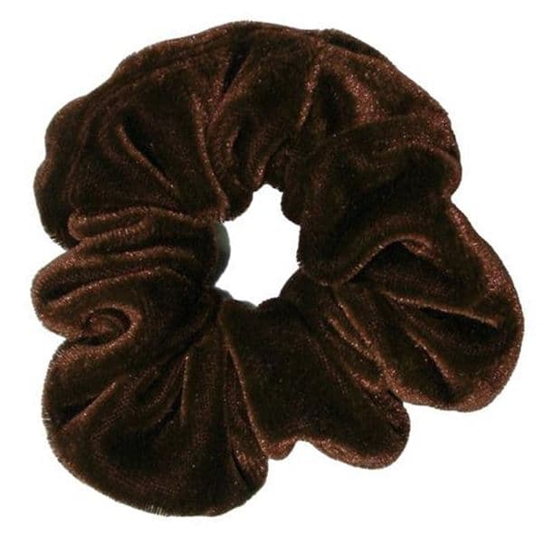 SOHO SOHO Welurowa Gumka do Włosów Scrunchie Chabrowy Gumki do włosów 1 ct