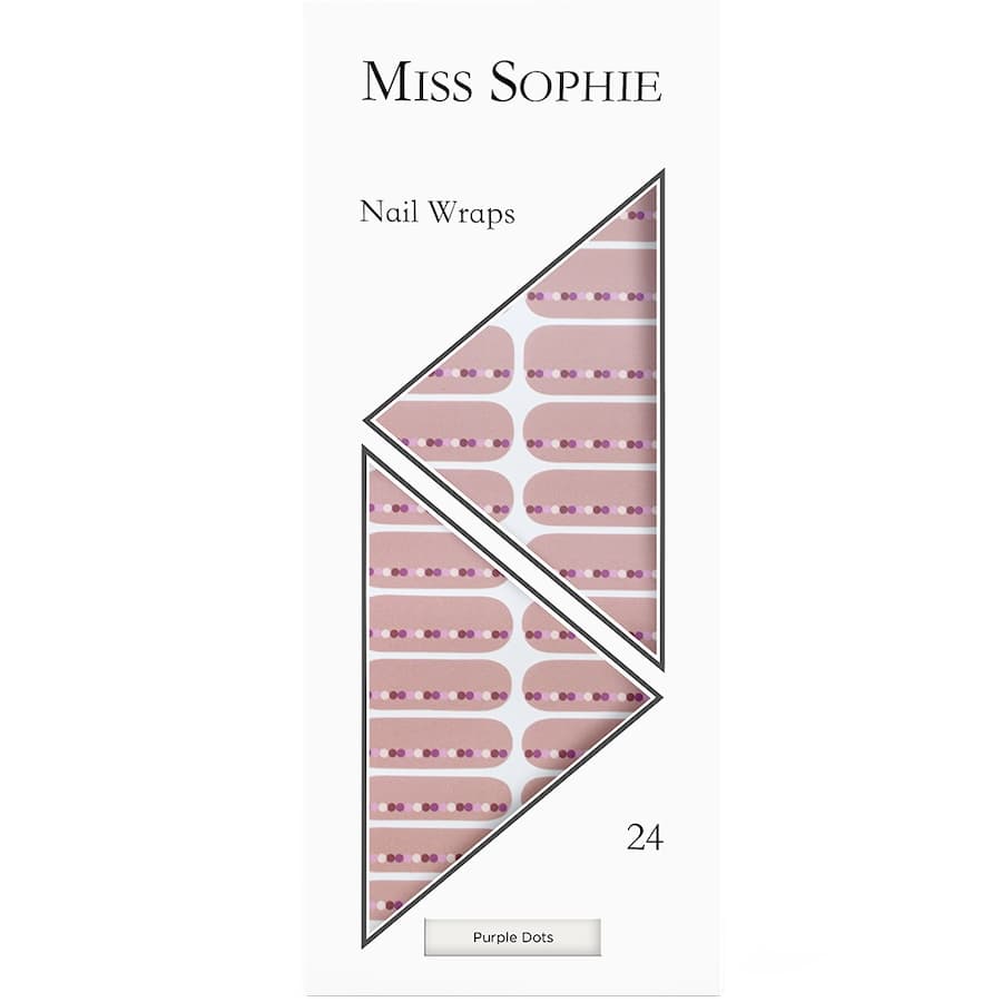 Sophie's Purple Dots Stylizacja paznokci 1 ct