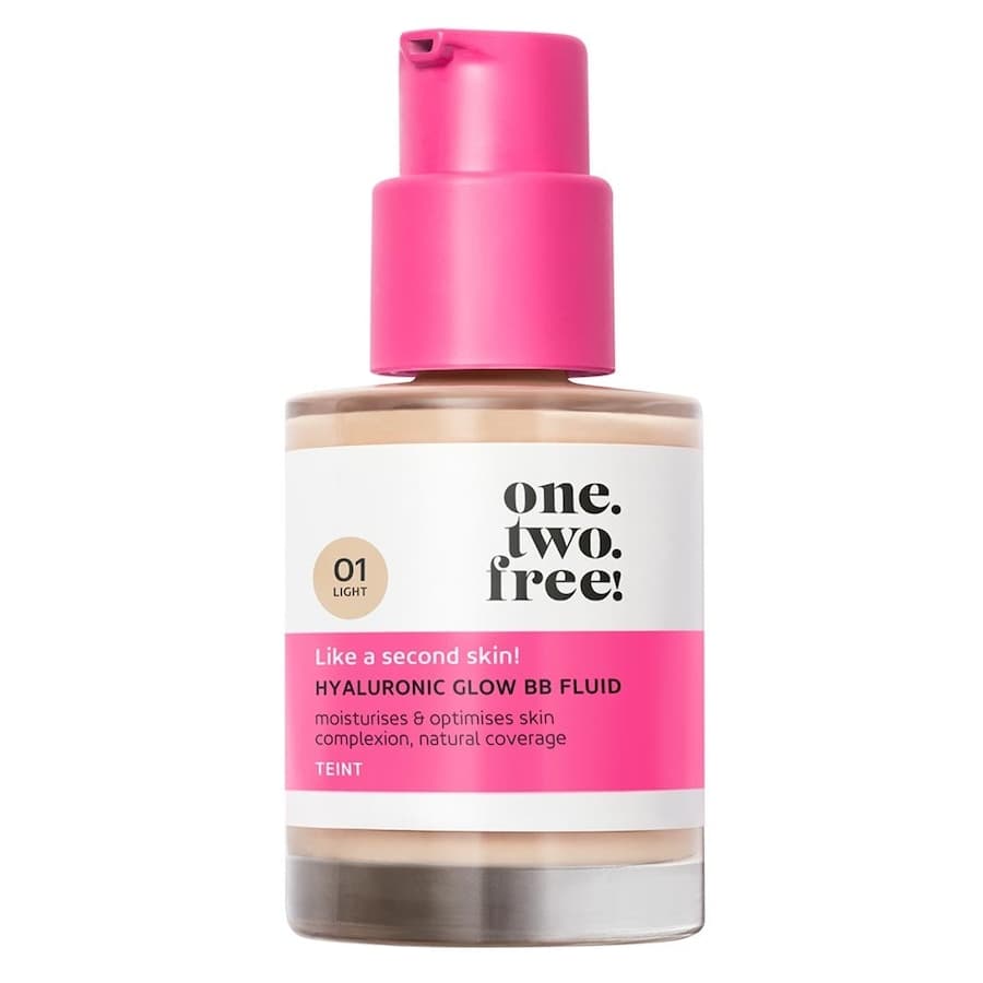 Krok 3. Pielęgnacja Hyaluronic Glow BB Fluid Kremy BB i CC 01 - LIGHT