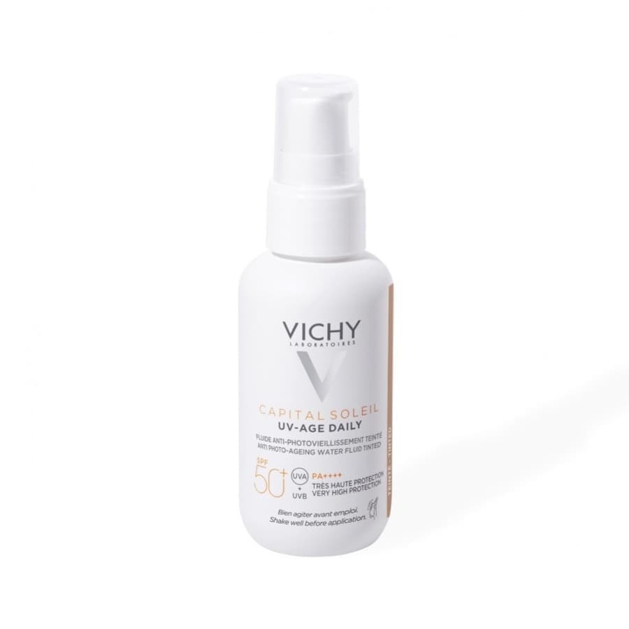 Capital Soleil Daily SPF50+ ochronny fluid tonujący do twarzy SPF 50+ odcień Light