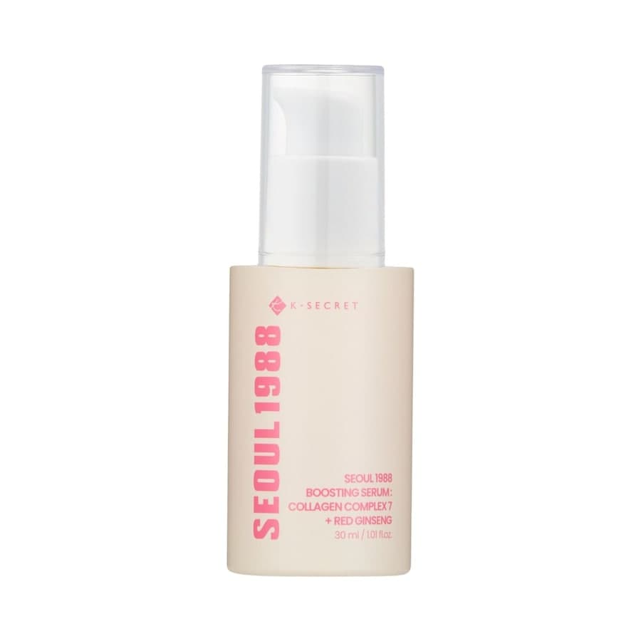 Seoul 1988 Boosting Serum Collagen Comple + Red Ginseng, Serum wzmacniające z kompleksem kolagenowym i żeń-szeniem