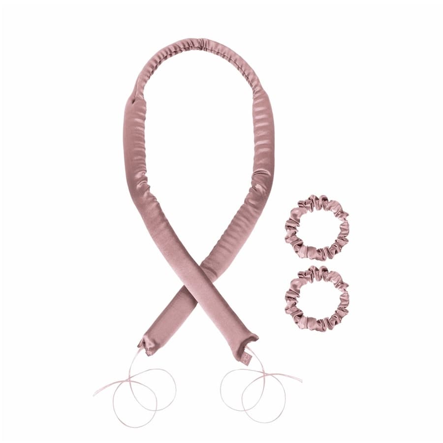 Jedwabny wałek do kręcenia włosów Comfort Sleep - dusty pink Ozdoby do włosów 1 ct