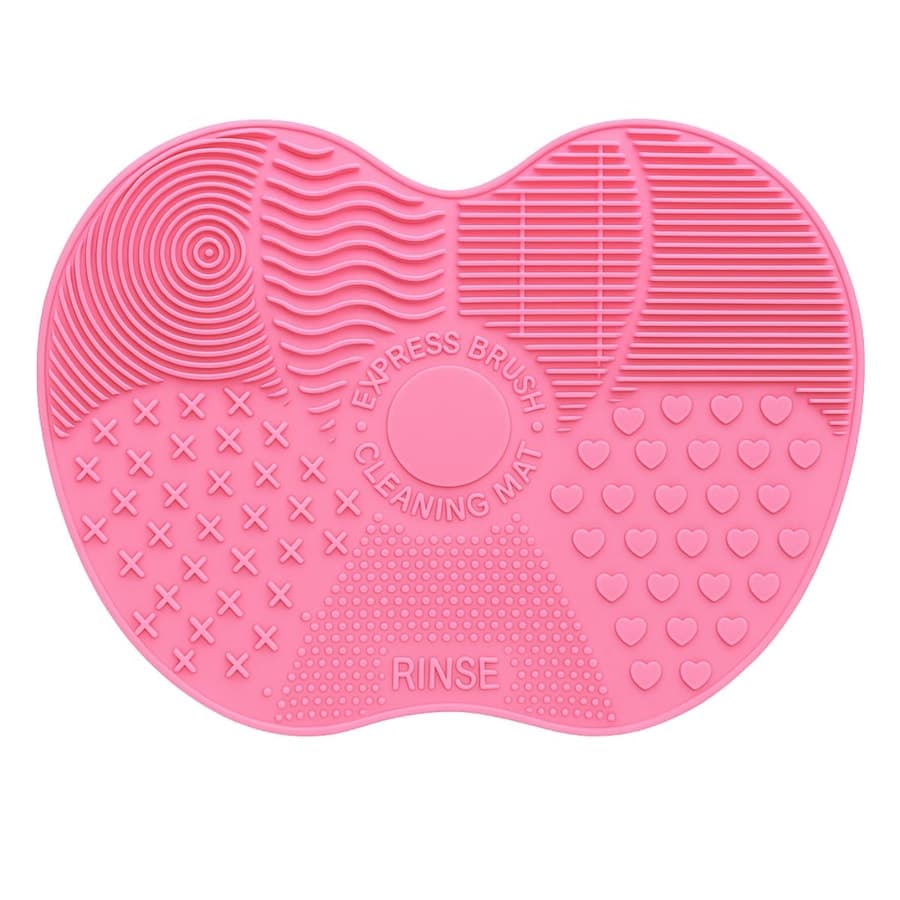 Brush Cleansing Mat Płyny do czyszczenia pędzli 1 ct Różowy