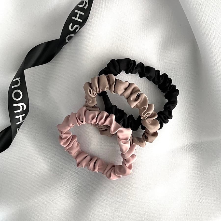 Zestaw gumek scrunchies MINI Gumki do włosów 1 ct