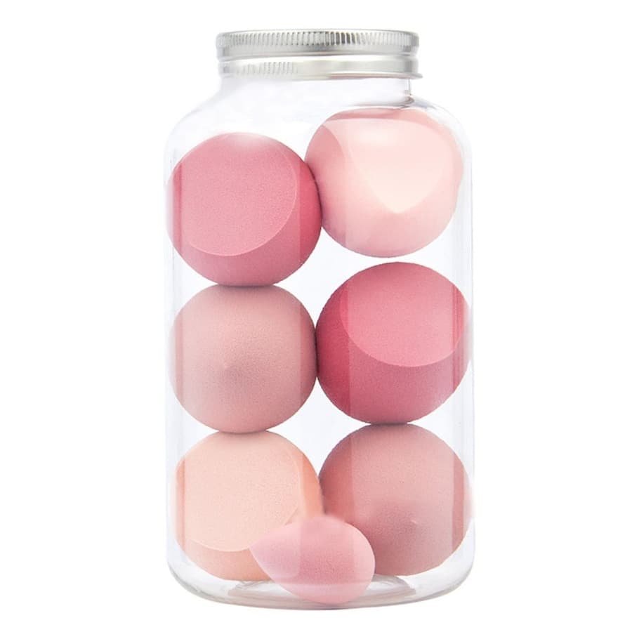 Multi Zestaw gąbek do makijażu Blendery do makijażu 7 ct Pink Edition