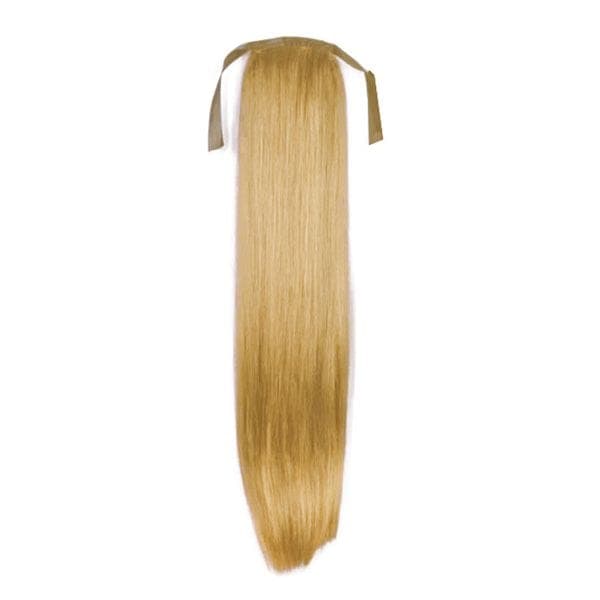 Przedłużanie włosów kucyk Clip In # 27 Średni Blond - Prosty 1 ct