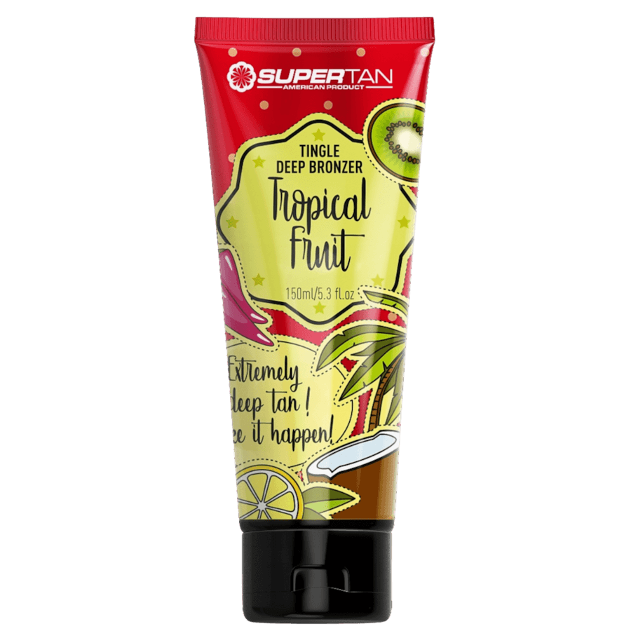 Bronzer z efektem tingle o zapachu owoców tropikalnych Samoopalacze