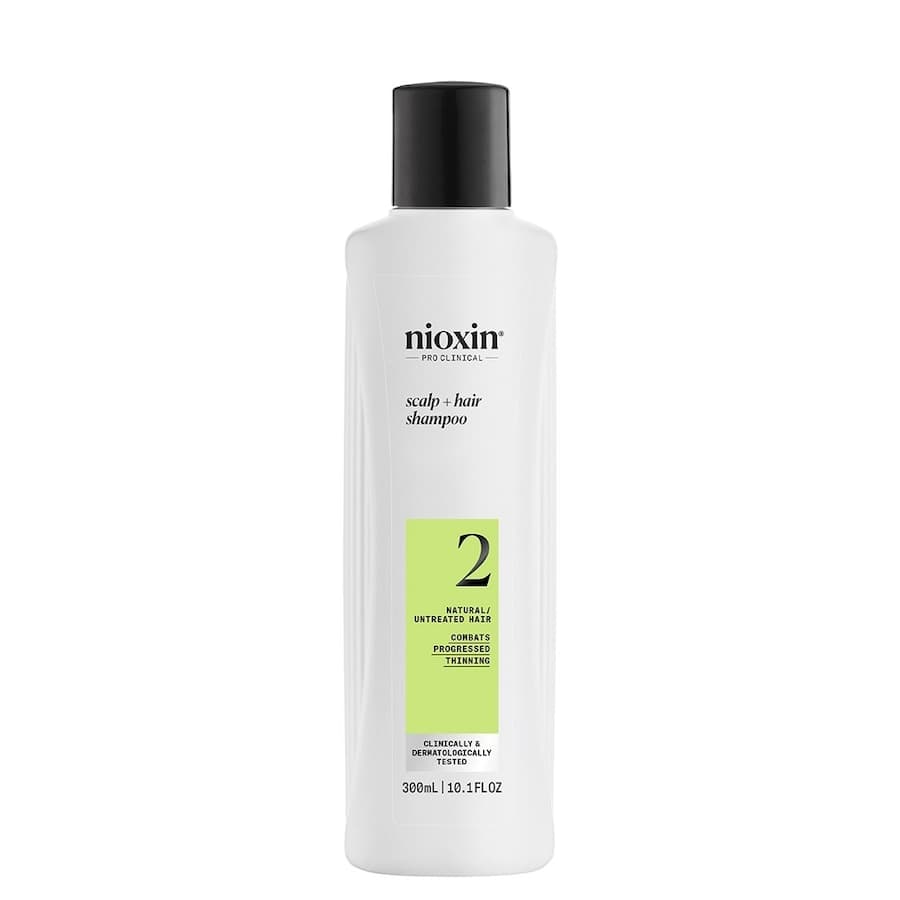 Nioxin System 2 szampon oczyszczający do włosów naturalnych, mocno przerzedzonych, Szampony