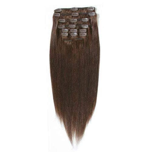 Fashiongirl Doczepiane Włosy Clip In - 65 cm - #60 Platynowy Blond Przedłużanie włosów 1 ct Czarny