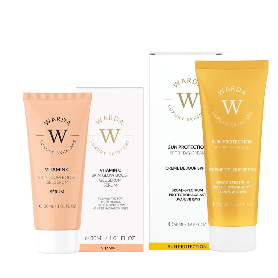 Witamina C + SPF Zestawy do pielęgnacji twarzy 1 ct Damski
