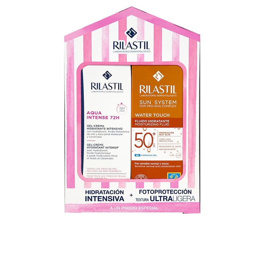 AQUA INTENSE 72H + KREM PRZECIWSŁONECZNY SPF50 Kremy przeciwzmarszczkowe 1 ct