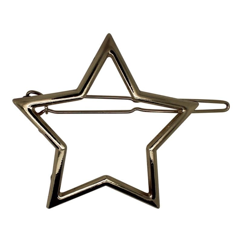 SOHO SOHO Star metalowa spinka do włosów Klamry i spinki do włosów 1 ct Jasnobrązowy