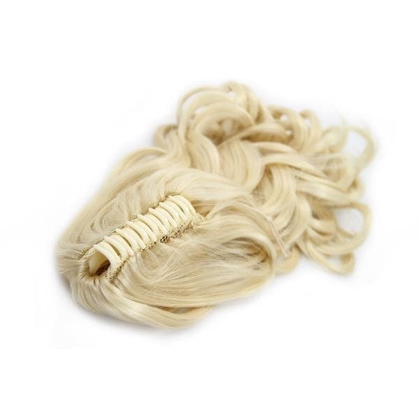 Fashiongirl Ponytail Doczepiany Kucyk na Klamrze Kręcony Blonde #613 50 cm Przedłużanie włosów 1 ct Jasnobrązowy