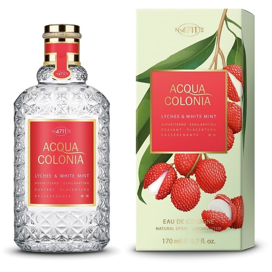Liczi i Biała Mięta Eau de Cologne Spray Woda kolońska