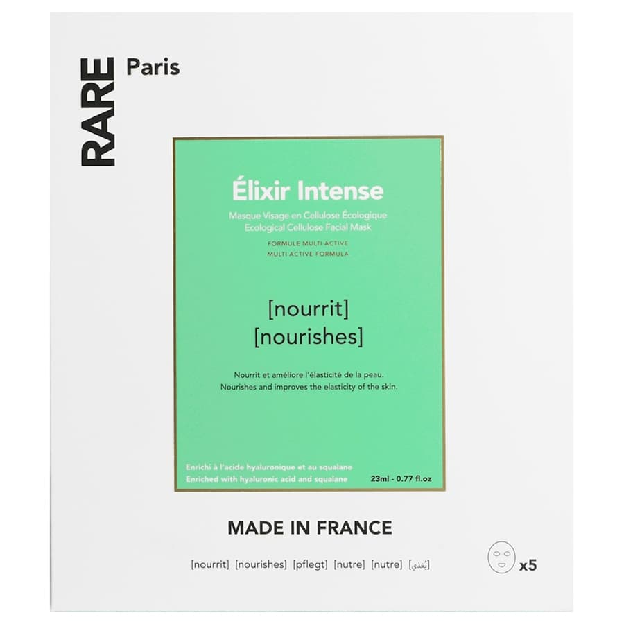 Elixir Intense Maseczki nawilżające