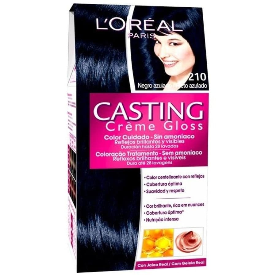Paris Casting Crème Gloss koloryzacja 210 Niebiesko-Czarna