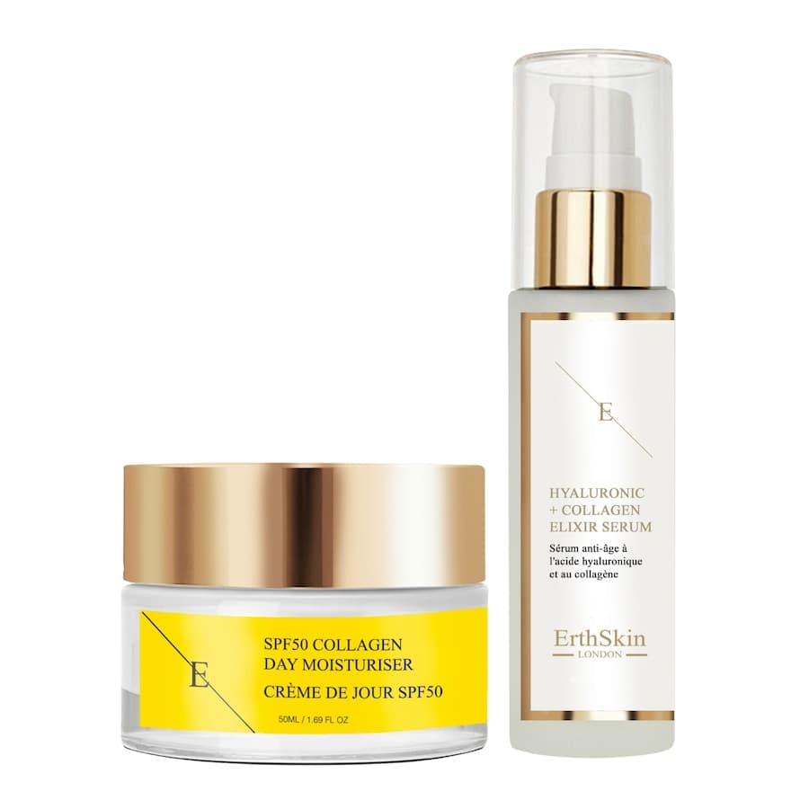 Duet nawilżający SPF + kolagen Serum przeciwzmarszczkowe 1 ct Damski