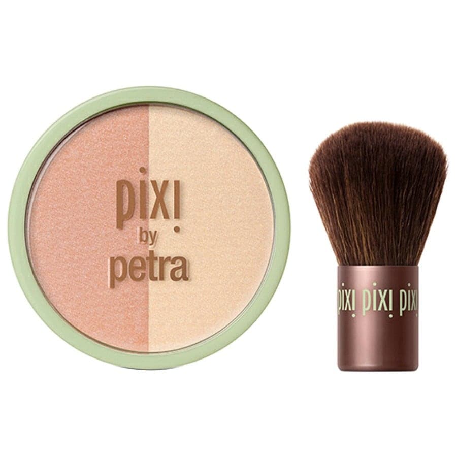 BEAUTY BLUSH DUO + KABUKI - Róż