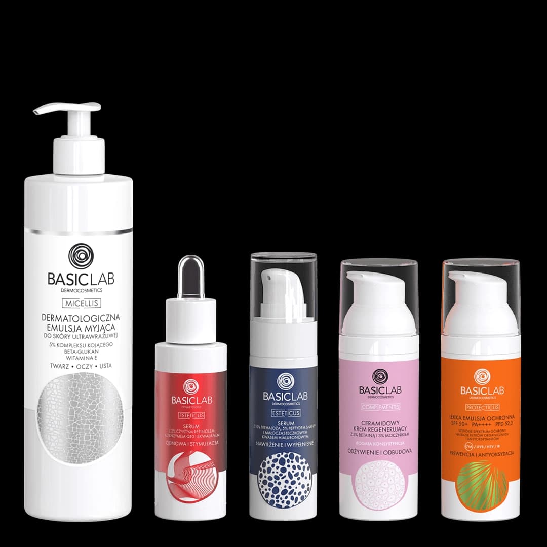 Zestaw kompleksowa pielęgnacja z retinolem, olejowy retinol 2%