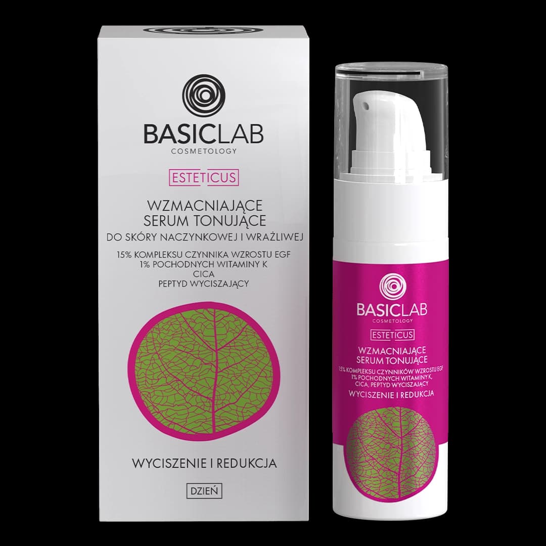 Cosmetology Esteticus serum do ujednolicania kolorytu skóry przeciw zaczerwienieniom skóry 15% Growth Factor Complex EGF