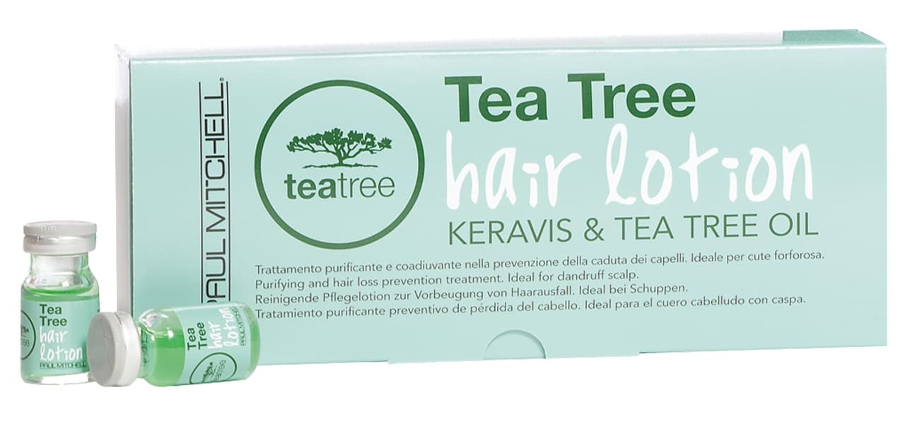 Tea Tree Keravis and Tea Tree Oil | Kuracja oczyszczająca skórę głowy i zapobiegająca łamaniu włosów (do włosów z łupieżem)