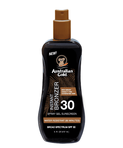 SPF30 spray żel bronzer Accelerator spray żel