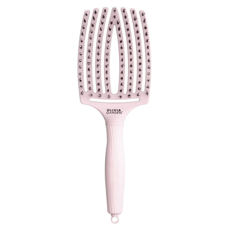 Finger Brush Combo Pastel Pink | Szczotka do rozczesywania i masażu - pastelowy róż