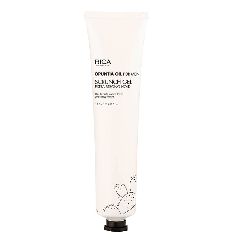 Opuntia Oil for Men Scrunch Gel Extra Hold | Żel utrwalający o supermocnym utrwaleniu