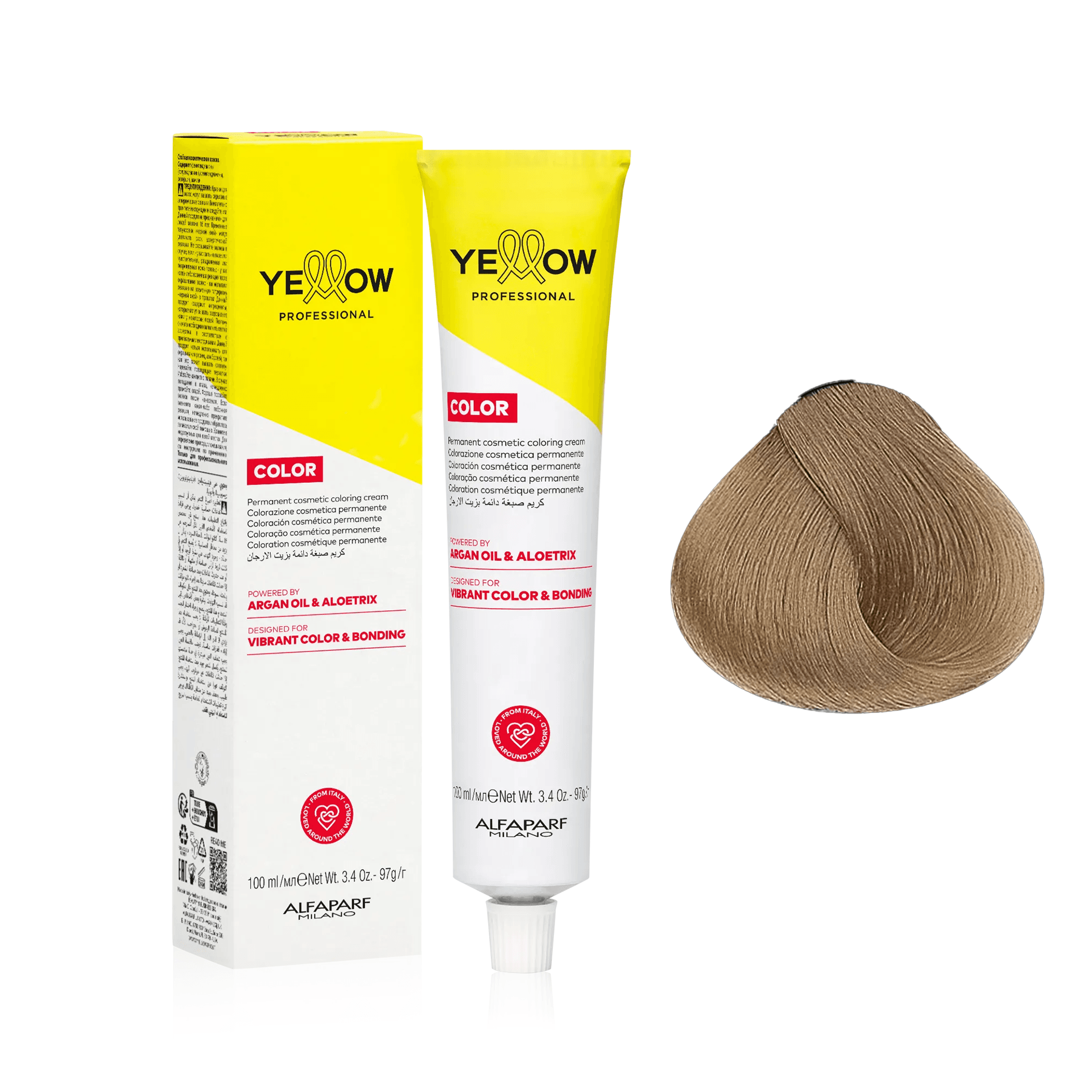 Yellow Color | Farba do włosów - kolor: 9.00 Bardzo jasny blond intensywnie naturalny