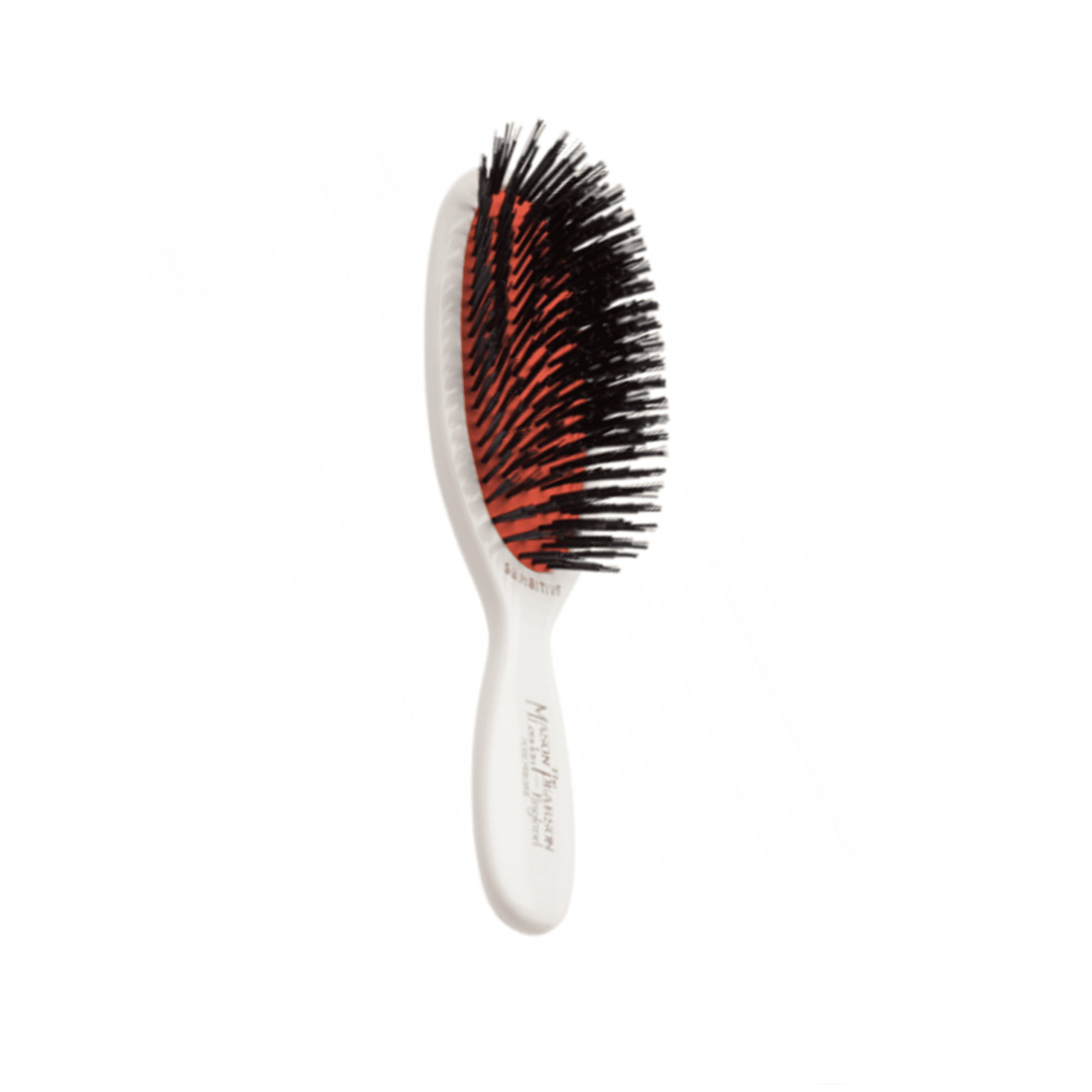 Pocket Sensitive Brush (SB4) – Kieszonkowa szczotka z miękkiego włosia – Ivory – do cienkich i wrażliwych włosów