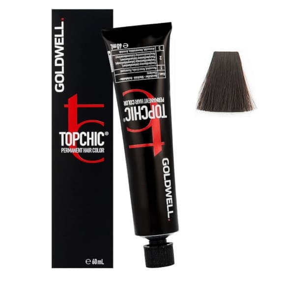 Topchic Hair Color profesjonalna permanentna farba do włosów do wszystkich rodzajów włosów 5NN