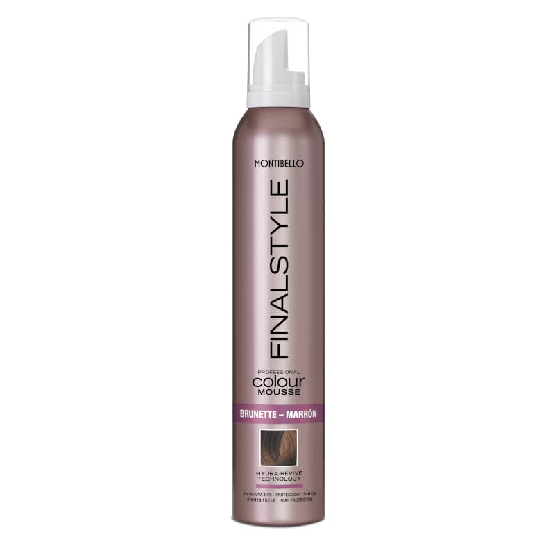 Finalstyle Brunette | Koloryzująca pianka do stylizacji włosów - kasztan
