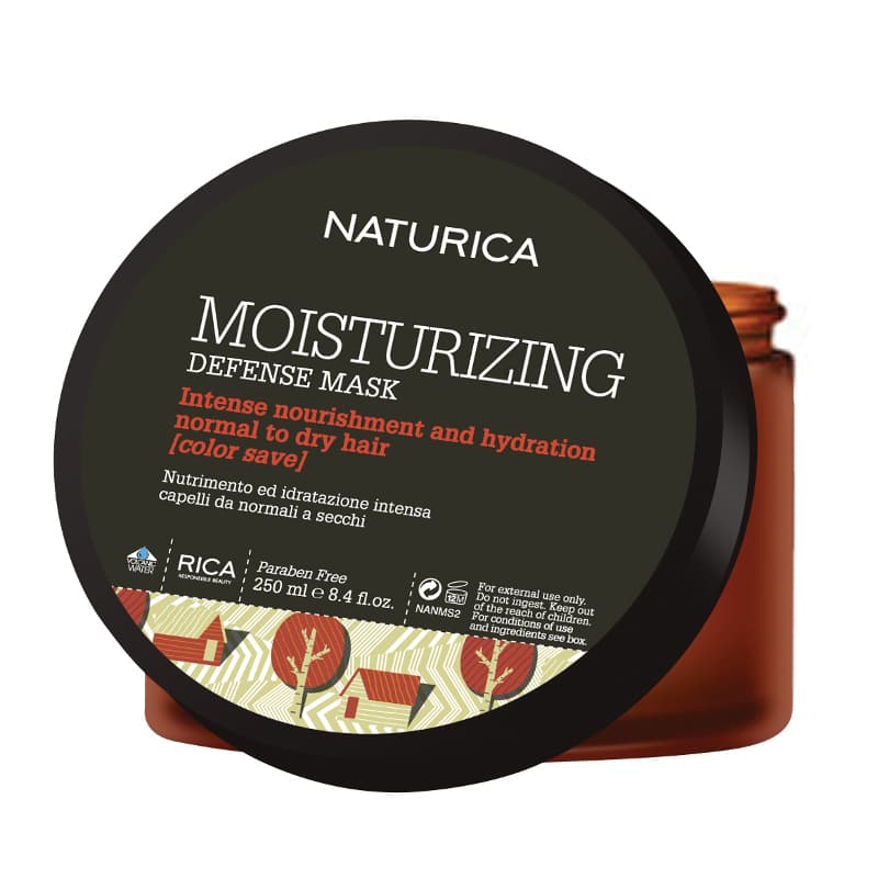 Naturica Moisturizing Defense | Maska odżywczo-nawilżająca antyoksydacyjna do włosów normalnych i suchych