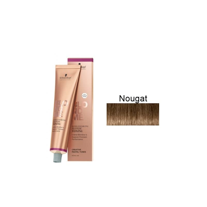 BlondMe Deep Toning | Głęboka baza tonująca w kremie - kolor Nougat (Nugatowy)