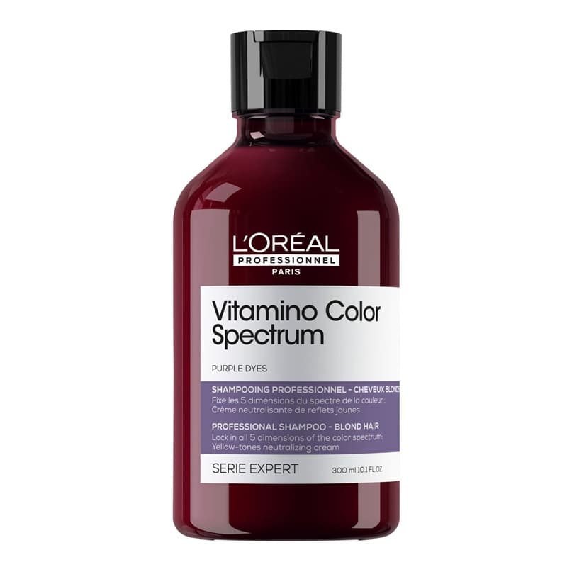 PROFESSIONNEL VITAMINO COLOR SPECTRUM Neutralizujący fioletowy szampon do włosów blond