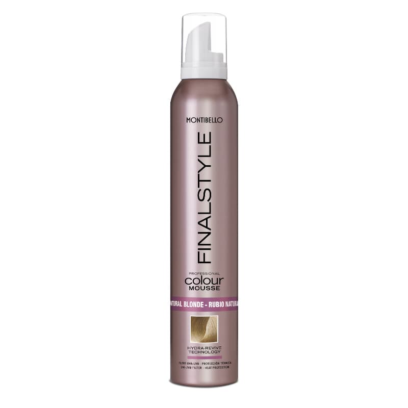 Finalstyle Natural Blonde | Koloryzująca pianka do stylizacji włosów - naturalny blond