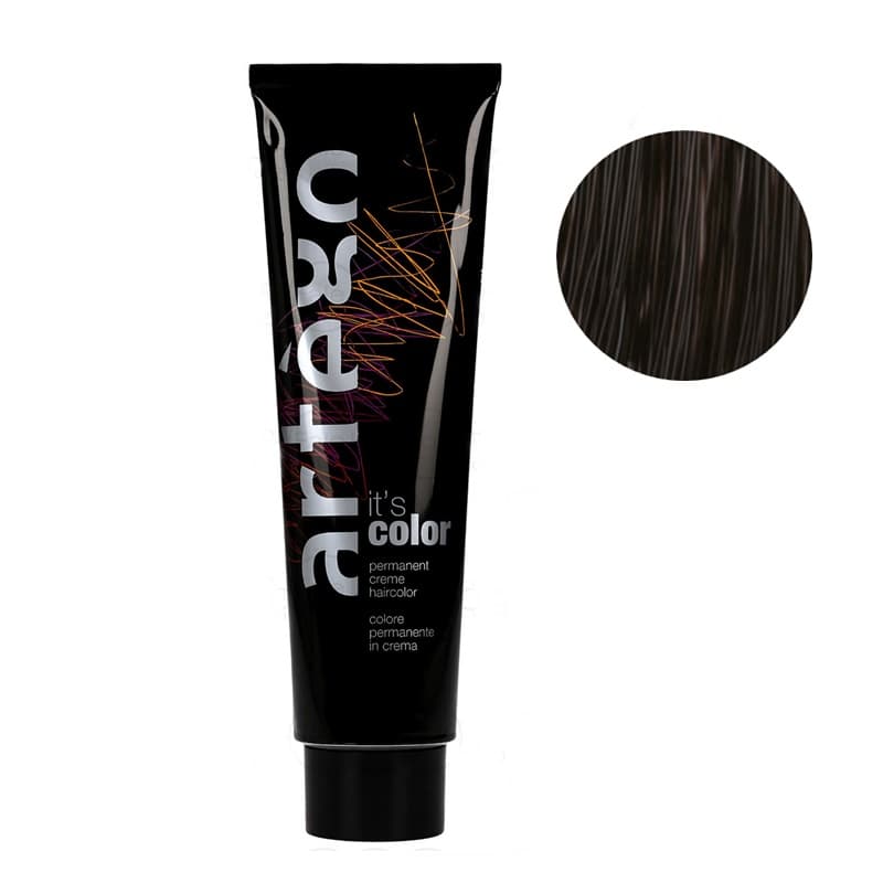 It's Color | Trwała farba do włosów - kolor 2N bardzo ciemny naturalny brąz