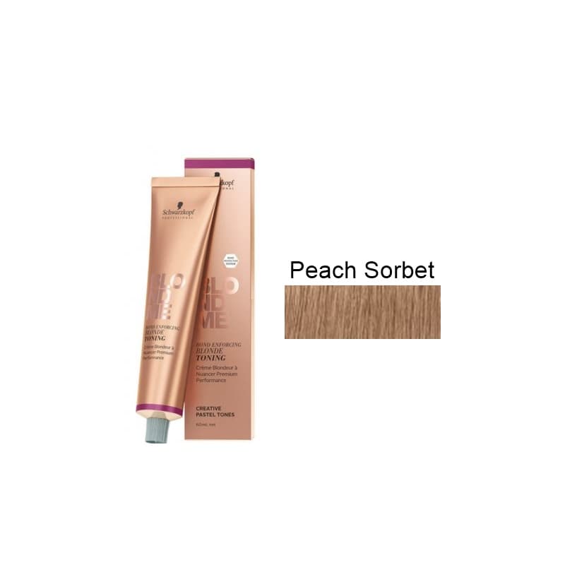 BlondMe Deep Toning | Głęboka baza tonująca w kremie - kolor Peach Sorbet