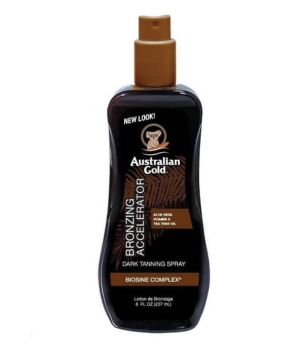 Dark Tanning Accelerator Spray Gel | Spray przyspieszający opalanie z bronzerem
