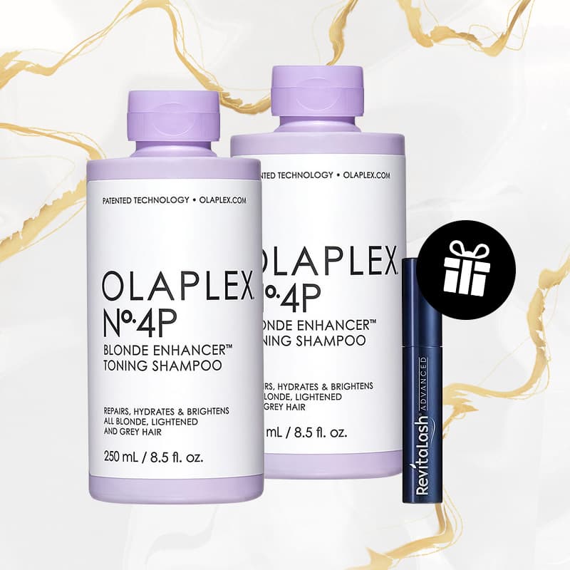 No.4P + Eyelash Advanced | Zestaw: szampon ochładzający 2x + odżywka do rzęs