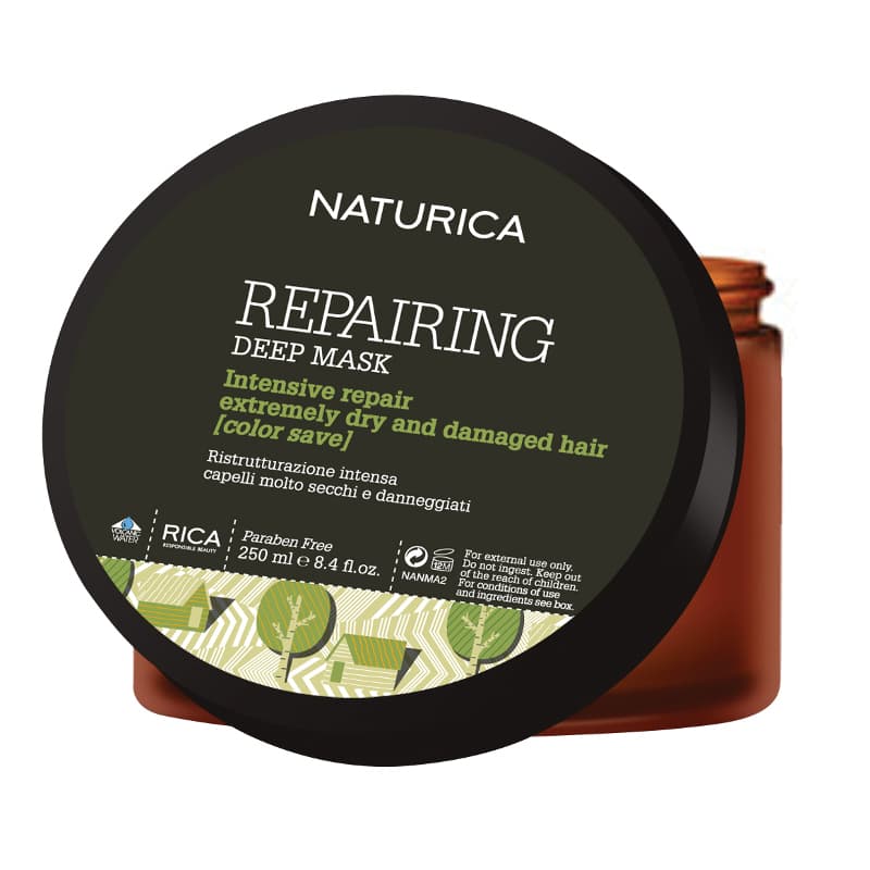 Naturica Repairing | Maska wzmacniająco-naprawcza zapobiegająca rozdwajaniu końcówek