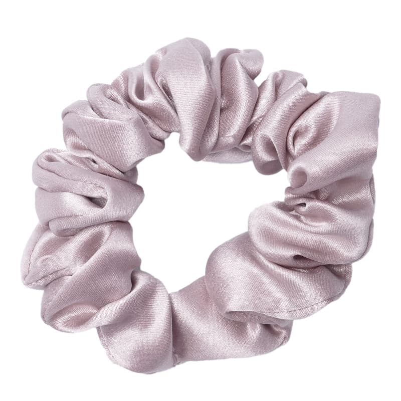Jedwabna gumka do włosów - kolor rose gold