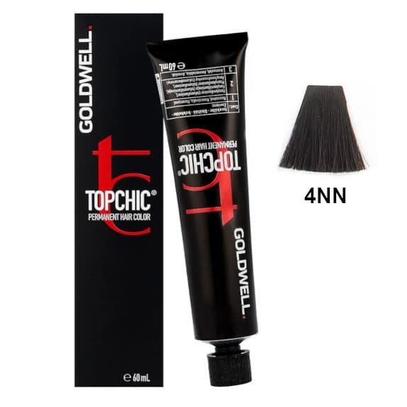 Topchic Permanent Hair Color farba do włosów odcień 4 NN