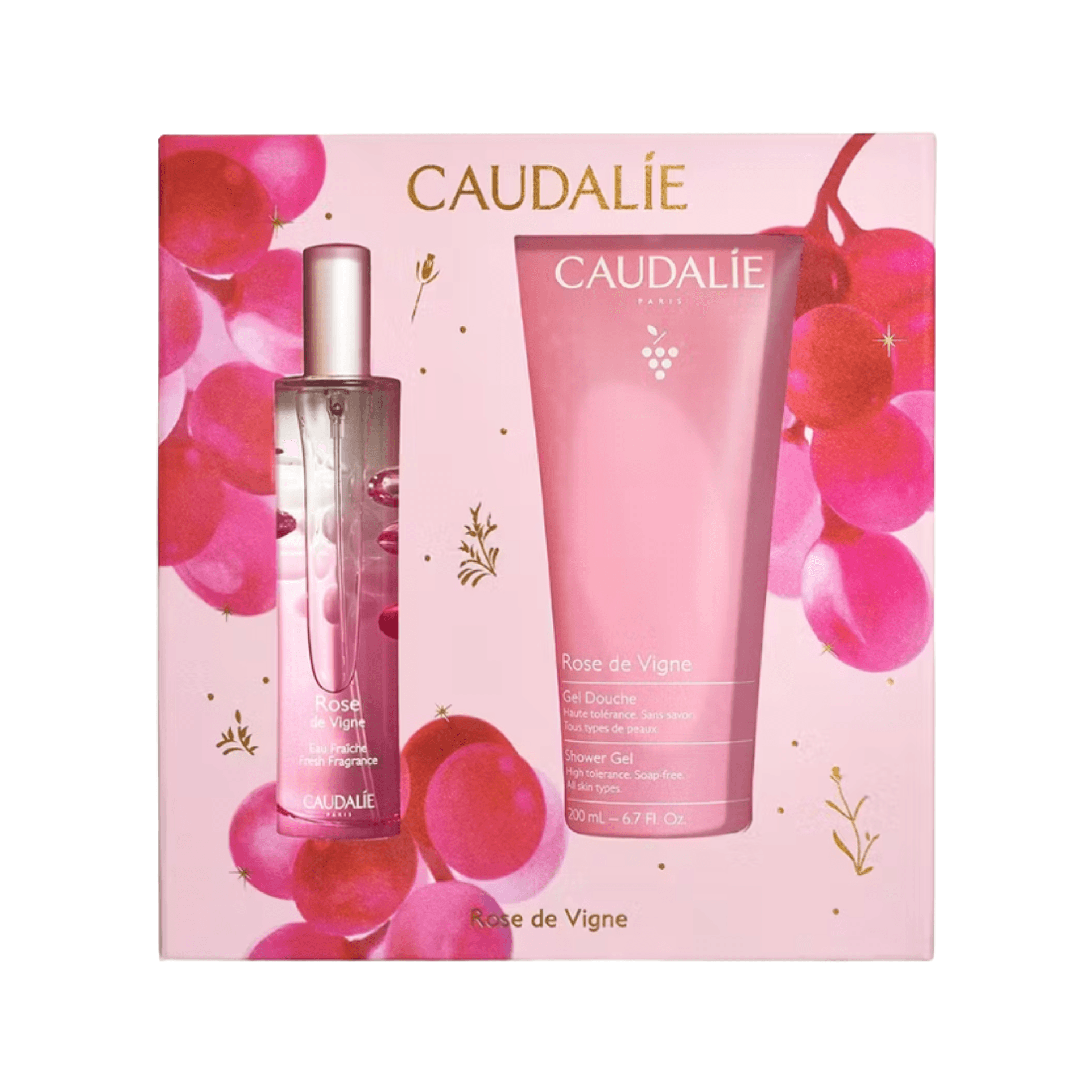Rose de Vigne Fresh Fragrance Gift Set świąteczny zestaw prezentowy odżywienie i nawilżenie