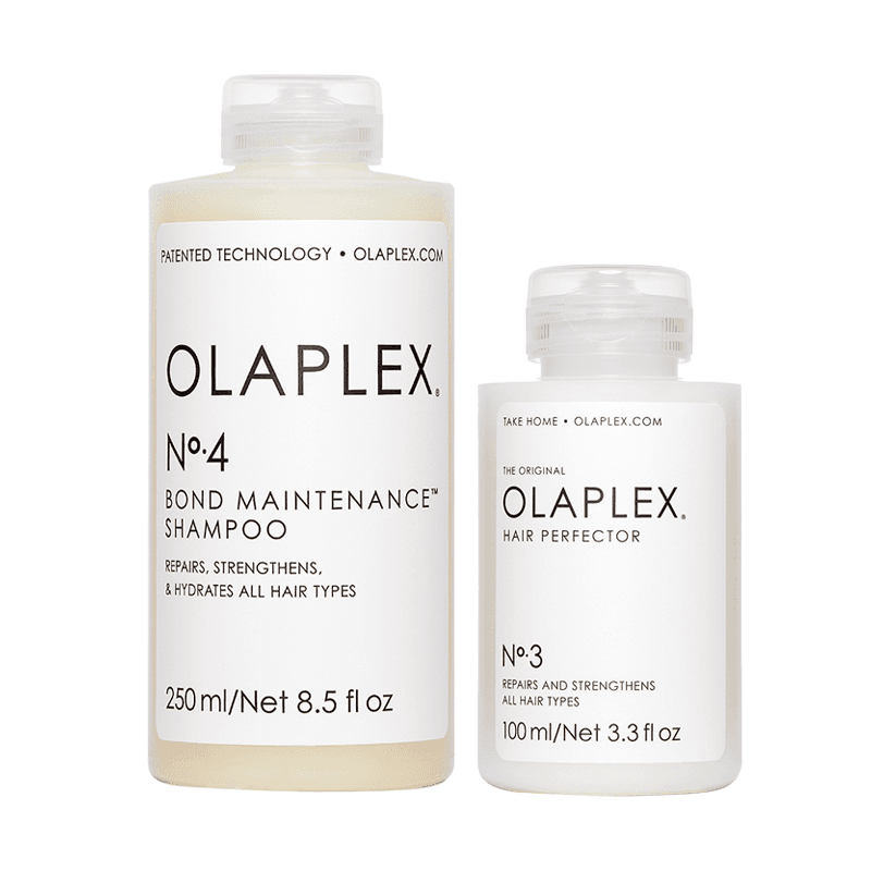 Hair Perfector No.3 and Olaplex No. 4 Shampoo | Zestaw: regenerująca kuracja do włosów + szampon odbudowujący