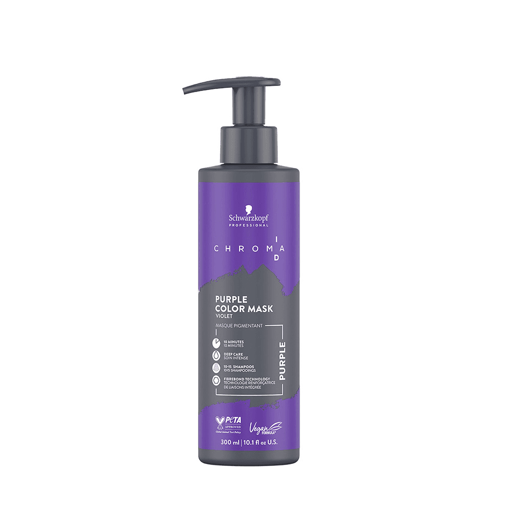 CHROMA ID BONDING Maska koloryzująca odświeżająca kolor włosów - Purple
