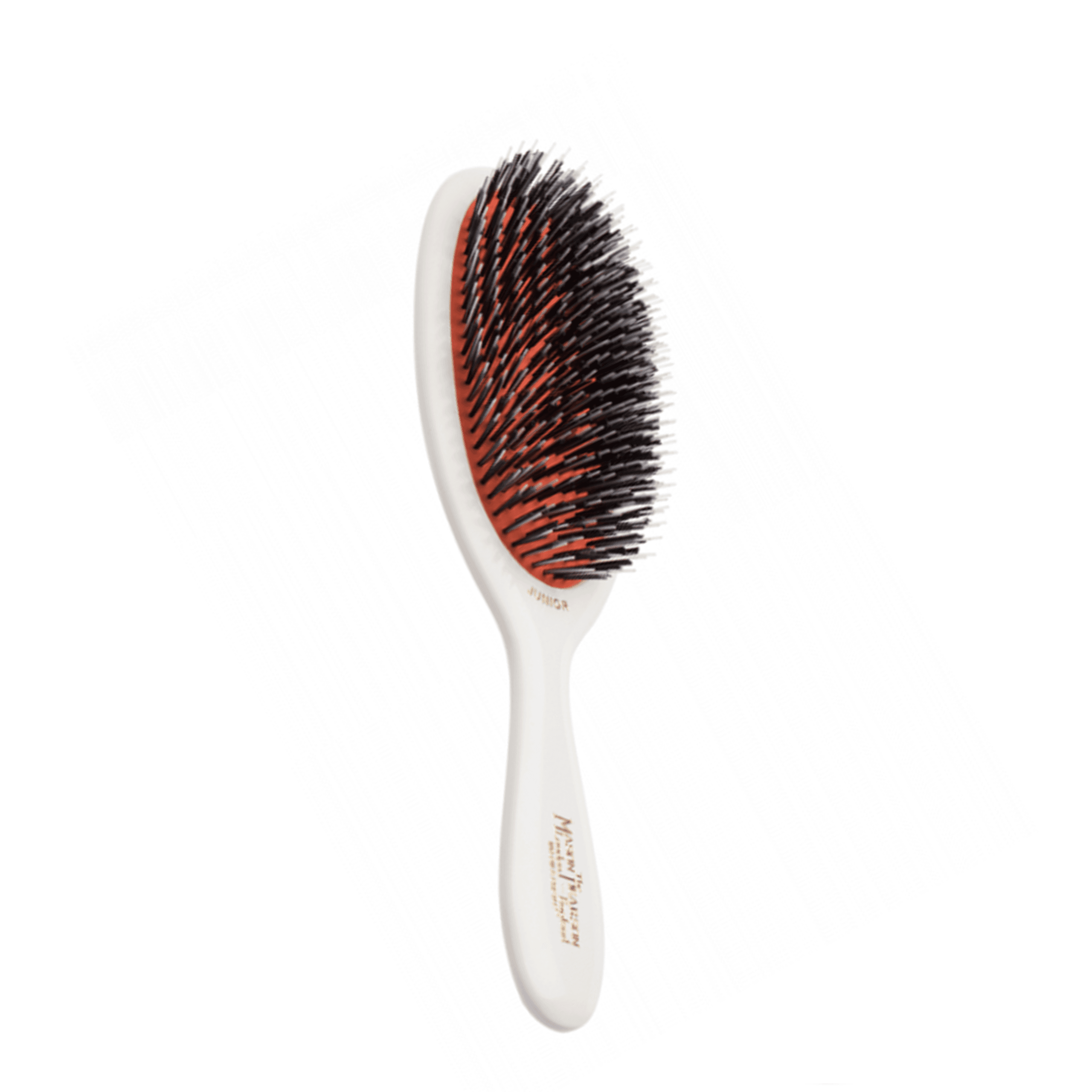 Junior Bristle & Nylon Brush (BN2) – Szczotka z naturalnego włosia i nylonu – Ivory – do włosów normalnych