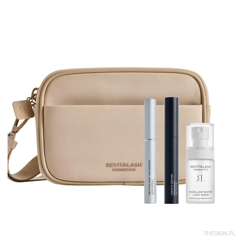 Strengthen & Define Lash | Zestaw do rzęs: Revitash Advanced + Lenght Define + Miccelar Water Lash Wash + Kosmetyczka